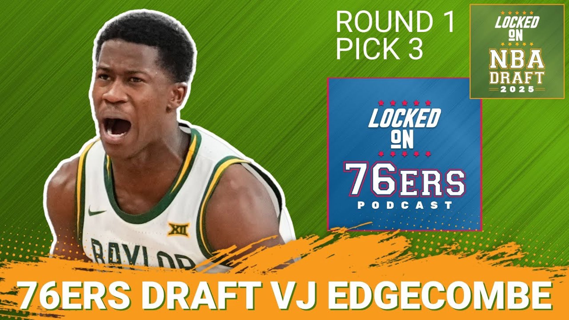 Philadelphia 76ers Select V.J. Edgecombe 3rd Overall | REBOUND for Philly?