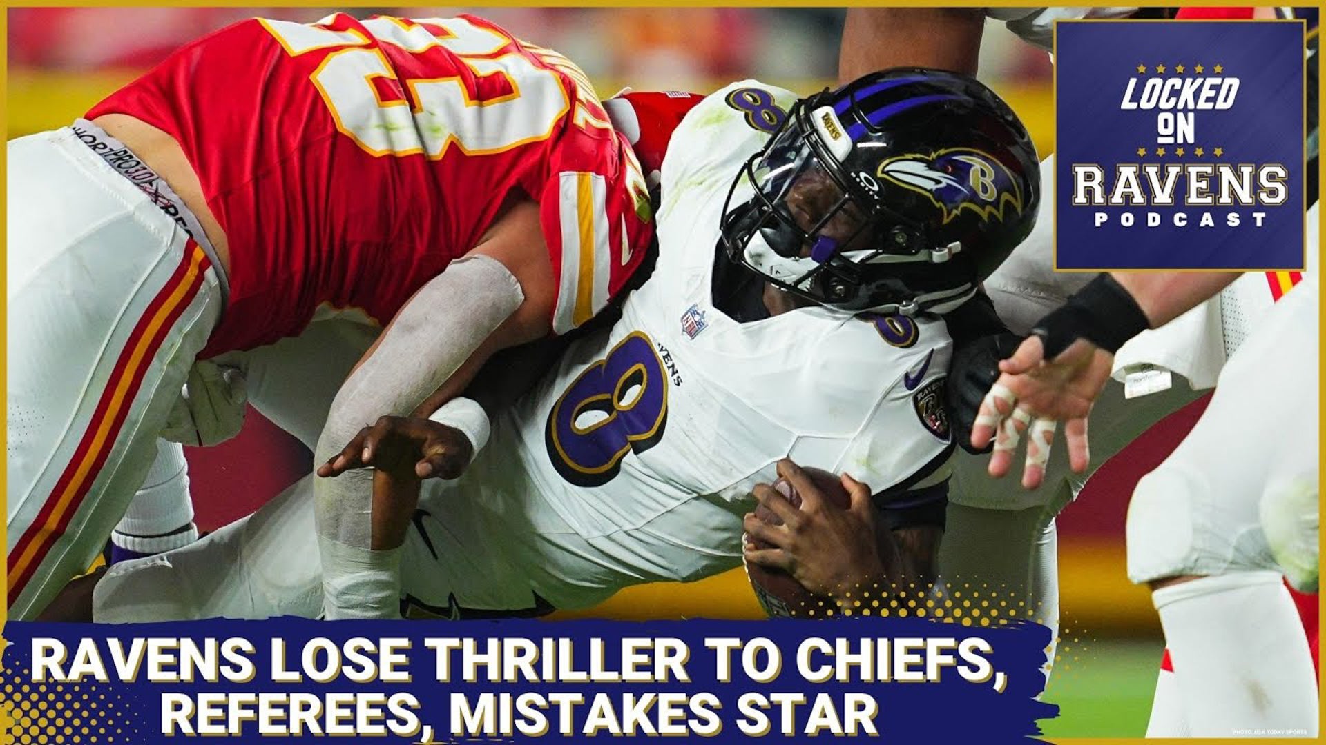 We look at the Baltimore Ravens losing a Week 1 thriller to the Kansas City Chiefs, discussing what happened in the game and more.