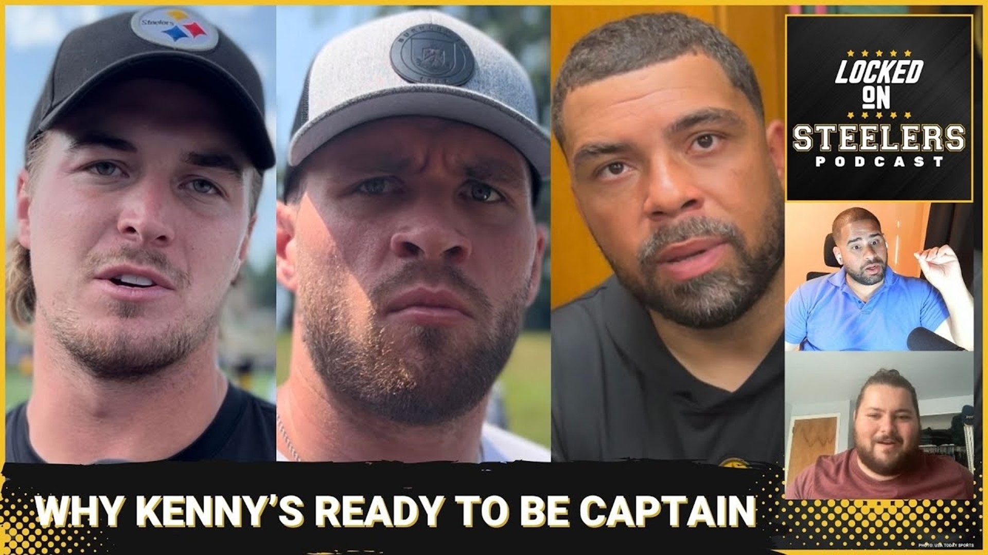 The Pittsburgh Steelers' players voted Kenny Pickett to join T.J. Watt and Cam Heyward one of the teams' captains.