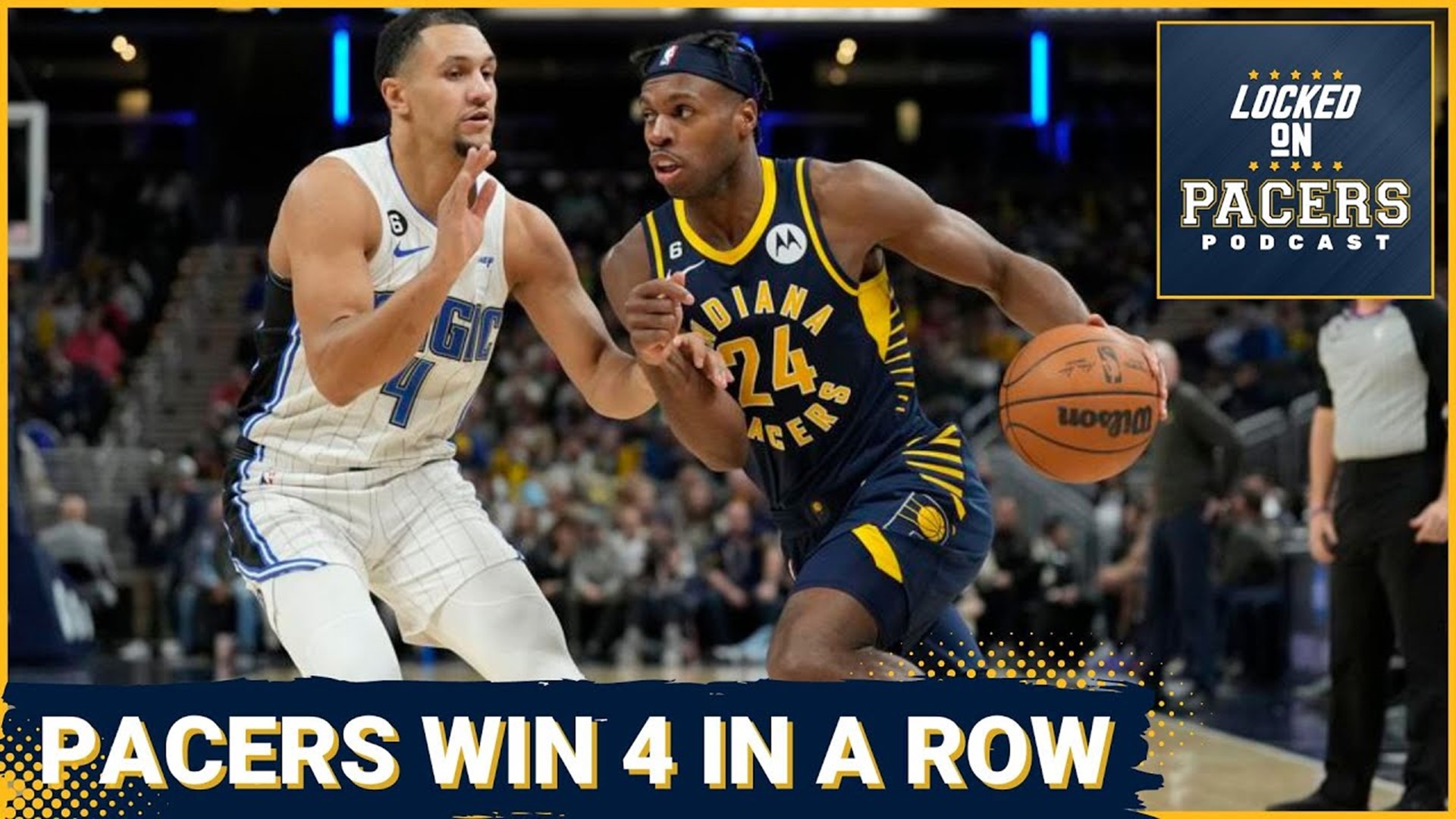 The Indiana Pacers can't be stopped as they have won four games in a row and eight out of ten