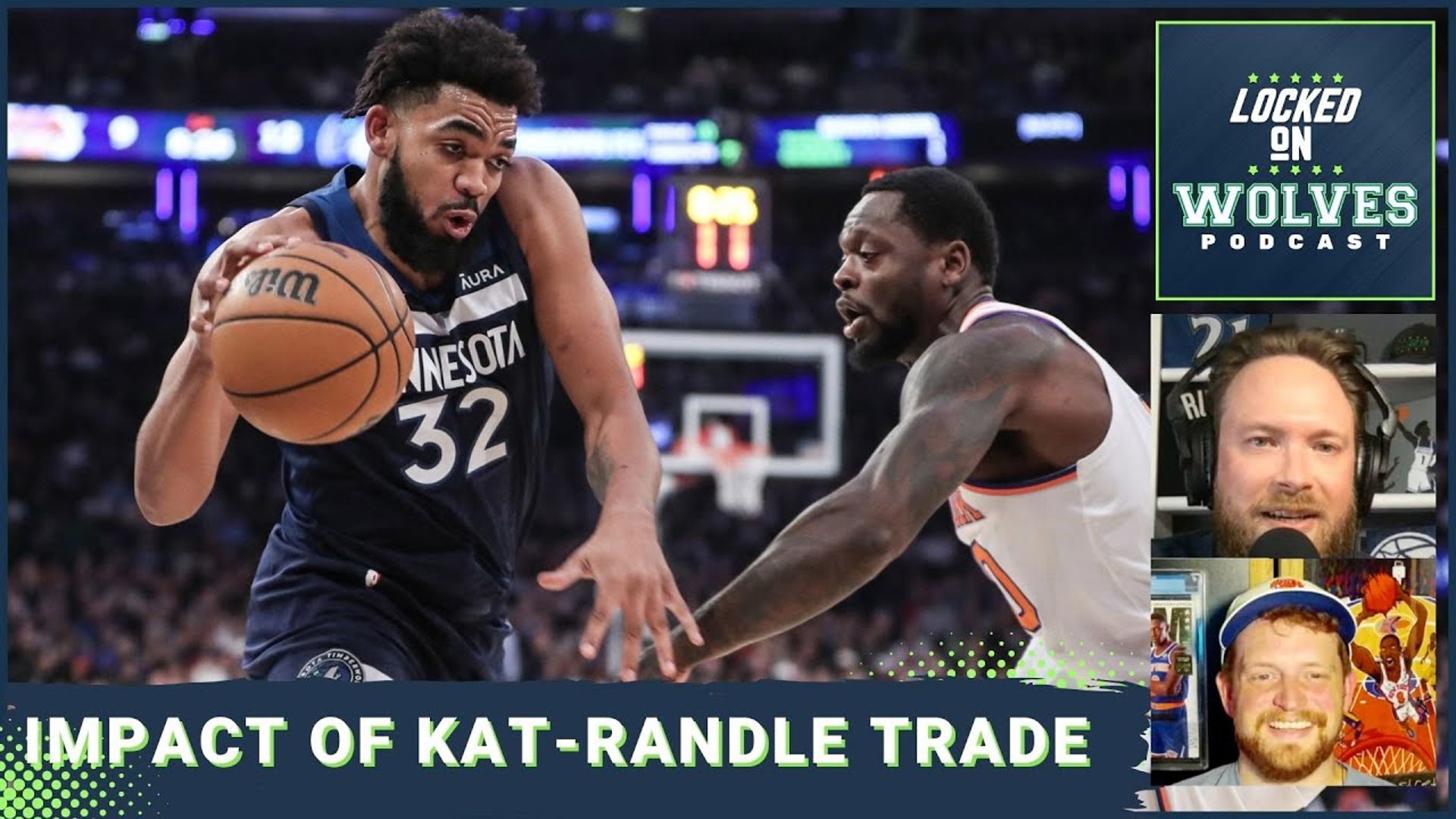 How Karl-Anthony Towns and Julius Randle impact their new teams most with Locked On Knicks