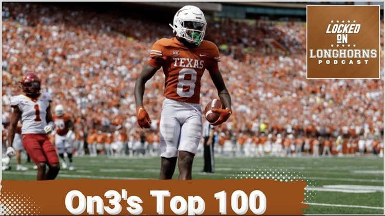 Texas Longhorns Football Team: Four Texas Longhorns Make On3 's Top 100 College Football Players