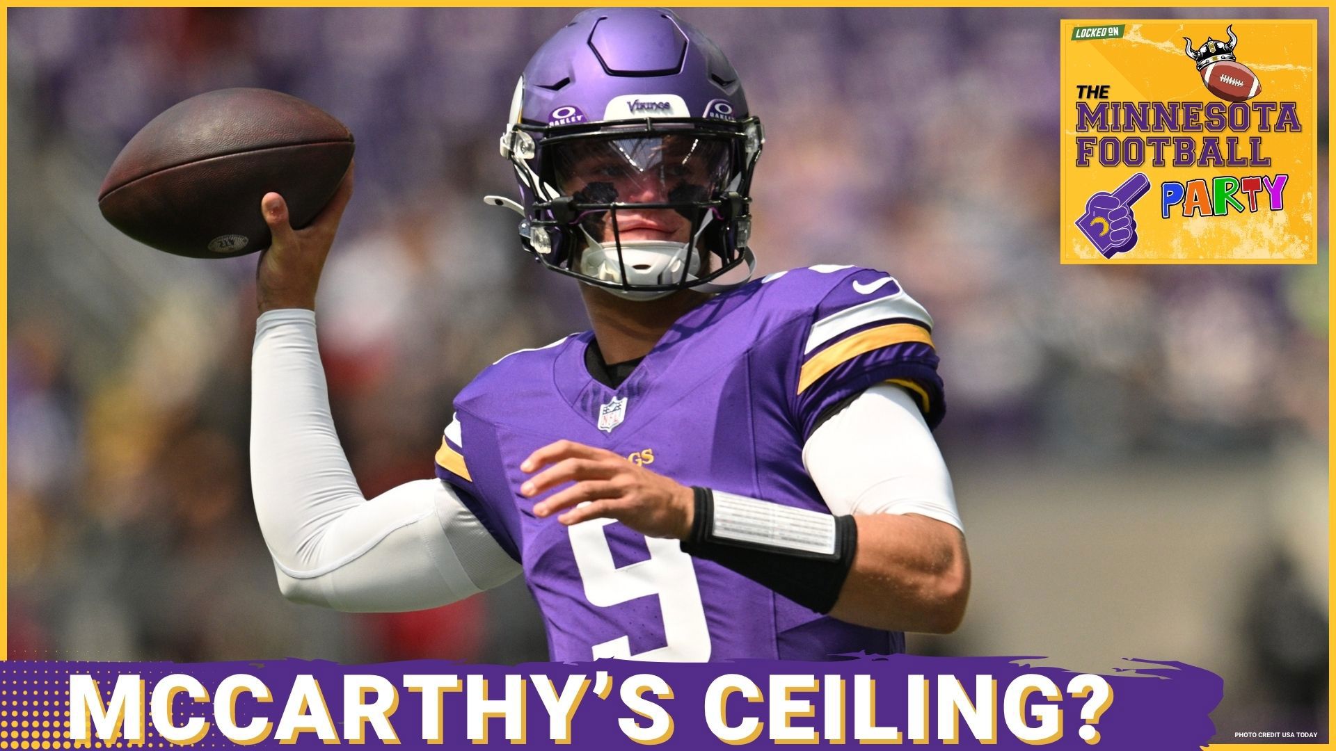 J.J. McCarthy gets compared to Josh Allen by Harrison Phillips, Justin Jefferson speaks to reporters, and Jim Marshall passes away.