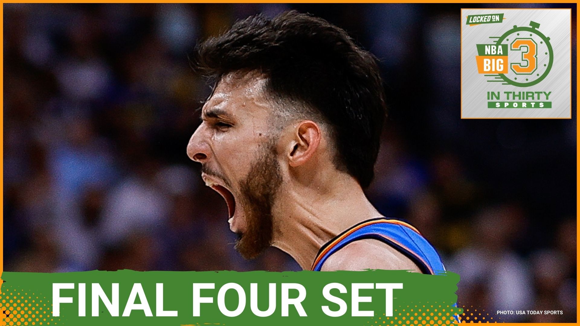 The Thunder eliminate the Nuggets in Game 7 and the Pacers prepare for a matchup with the Knicks. The Nuggets look to the offseason.