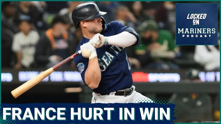 Ty France Homers, Exits After HBP as Mariners Return to .500