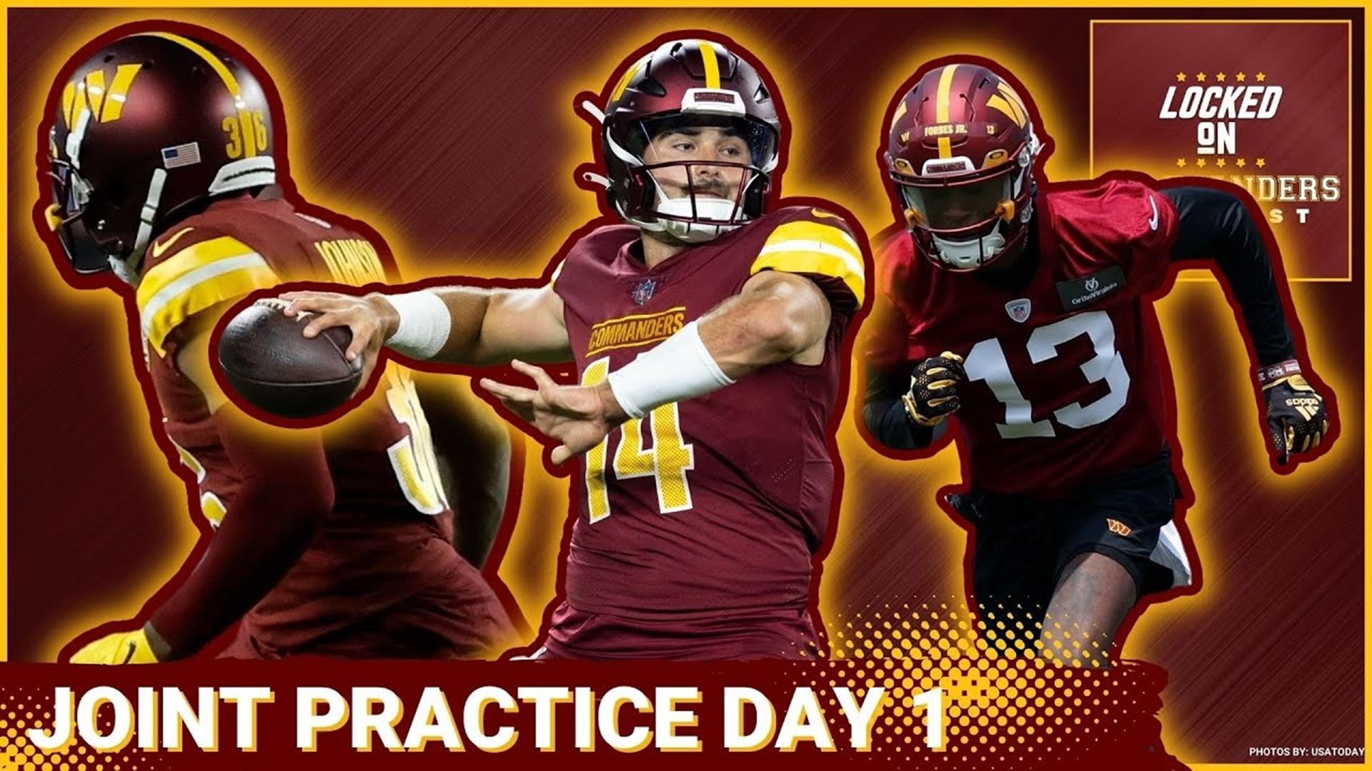 Training Camp Practice With Commanders Day Two Live