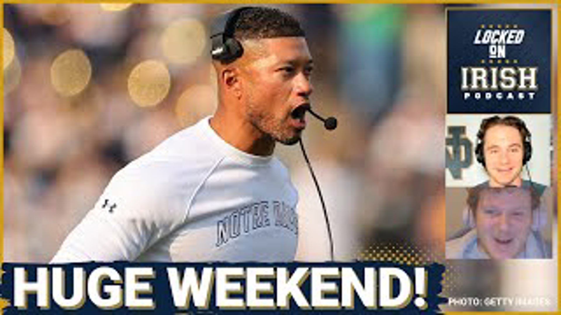 Marcus Freeman and the Notre Dame Fighting Irish will host several top prospects this weekend as they square off against the Florida State Seminoles.