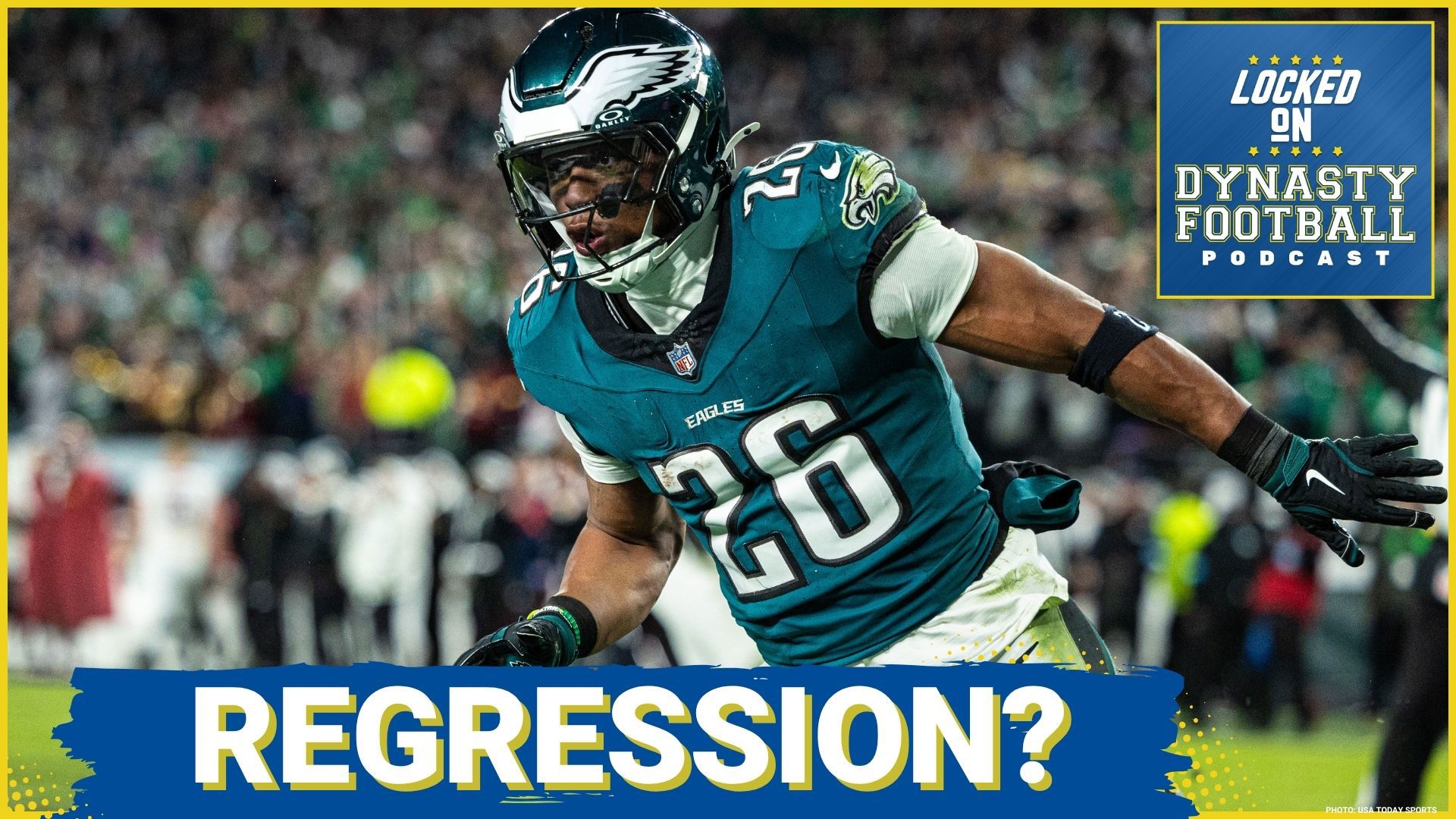 Saquon Barkley's historic 2024 season may be a double-edged sword. Marcus Mosher and Michael Fabiano dissect potential regression for the biggest names in fantasy.