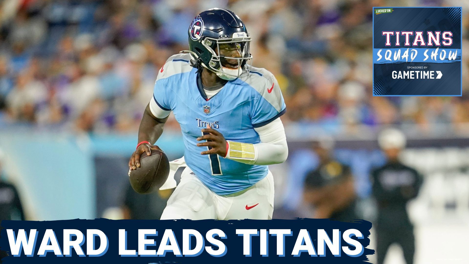 Tennessee Titans quarterback Cam Ward gave the fans a lot to cheer about in his Nissan Stadium debut.