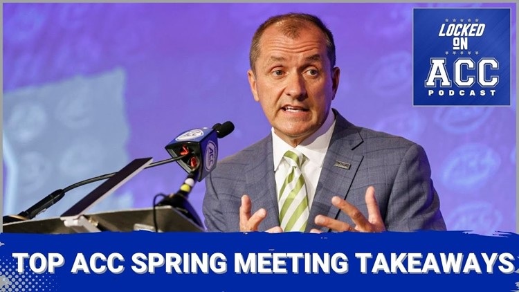 Top Takeaways from ACC Spring Meetings, Commissioner Jim Phillips and Florida State's AD