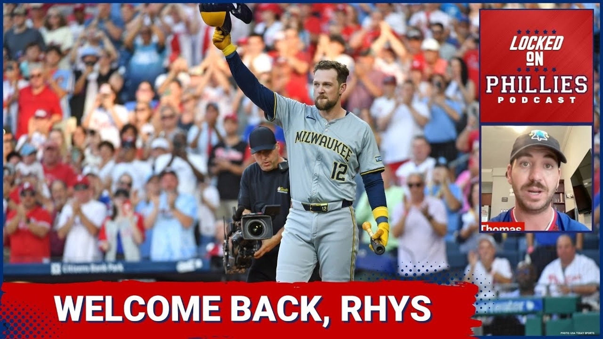 In today's episode, Connor reacts to a beautiful night at Citizens Bank Park as the Philadelphia Phillies welcomed the Milwaukee Brewers and old friend Rhys Hoskins.