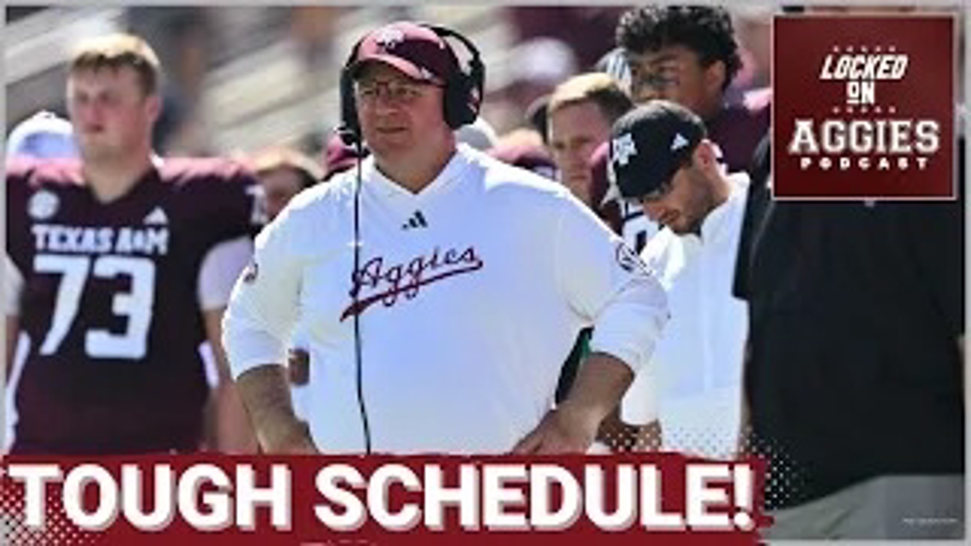 On today's episode of the Locked On Aggies Podcast, host Andrew Stefaniak talks about how the 2025 SEC schedule was released for the Texas A&M Aggies.