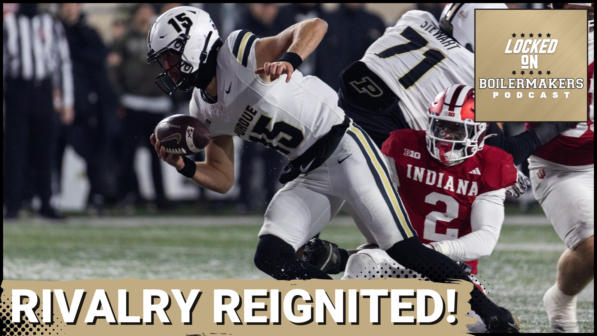 Purdue and Indiana face off in a battle of college sports powerhouses, with football and basketball programs at critical junctures.