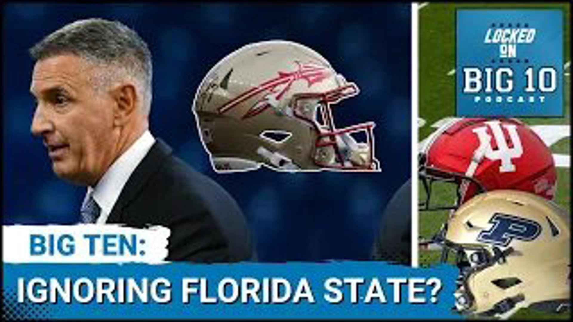 Is the Big Ten ignoring Florida State and an expansion opportunity to add the Seminoles to the conference?  Does the same go for Clemson?