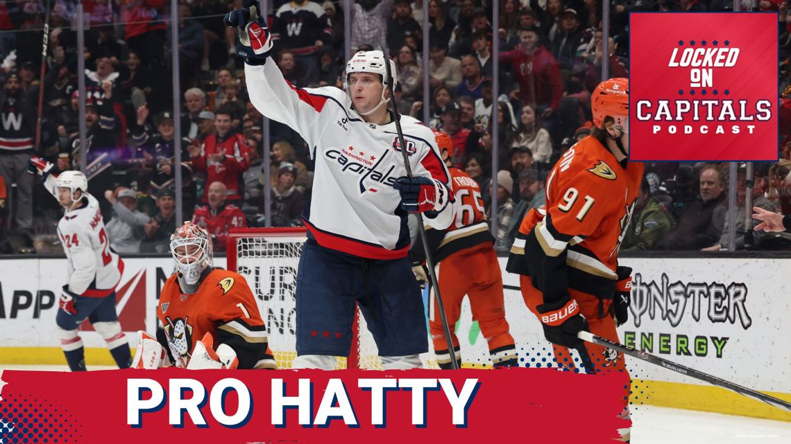 Protas' Hat Trick and Ovechkin's Milestone Lead to Victory Over Ducks ...