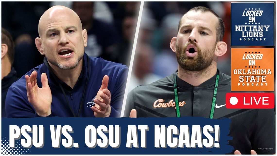 LIVE: Penn State & Oklahoma State Wrestling Are BATTLING at NCAAs!