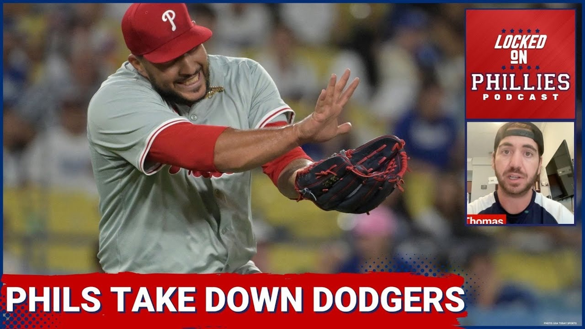 In today's episode, Connor celebrates last night's win by the Philadelphia Phillies over the Los Angeles Dodgers.