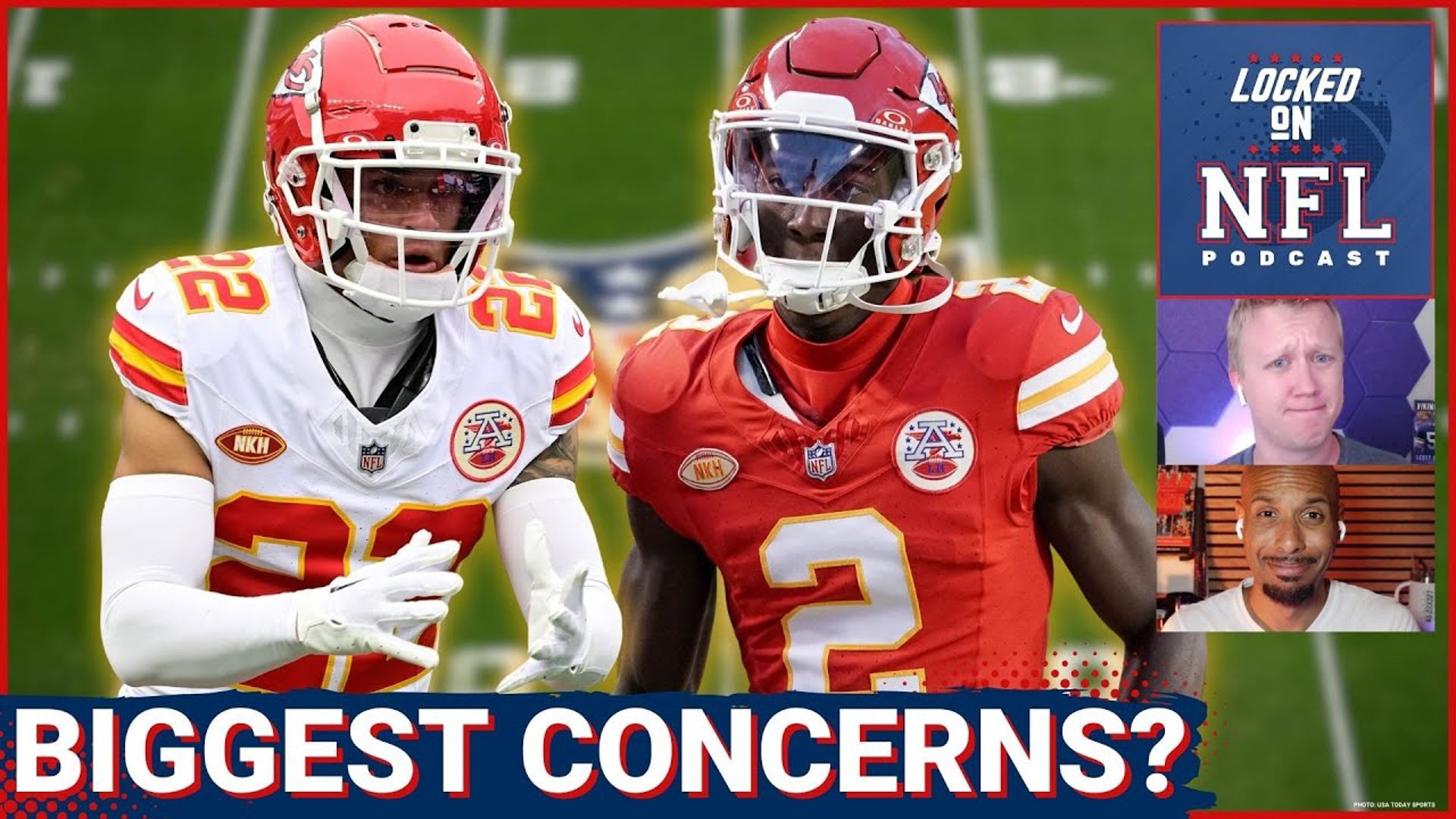What stands in the way of the Kansas City Chiefs, San Francisco 49ers and Buffalo Bills comes down to big departures and protection for QBs like Patrick Mahomes.