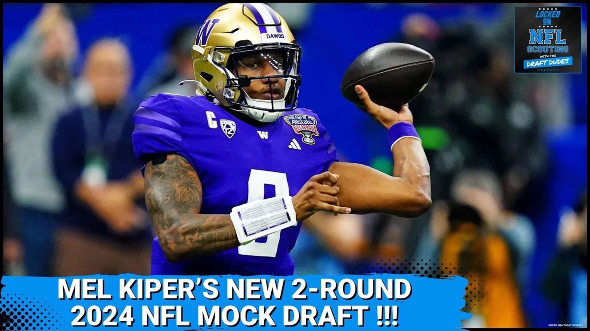 Mel Kiper’s NEW 2Round 2024 NFL Mock Draft Vikings, Giants and Rams
