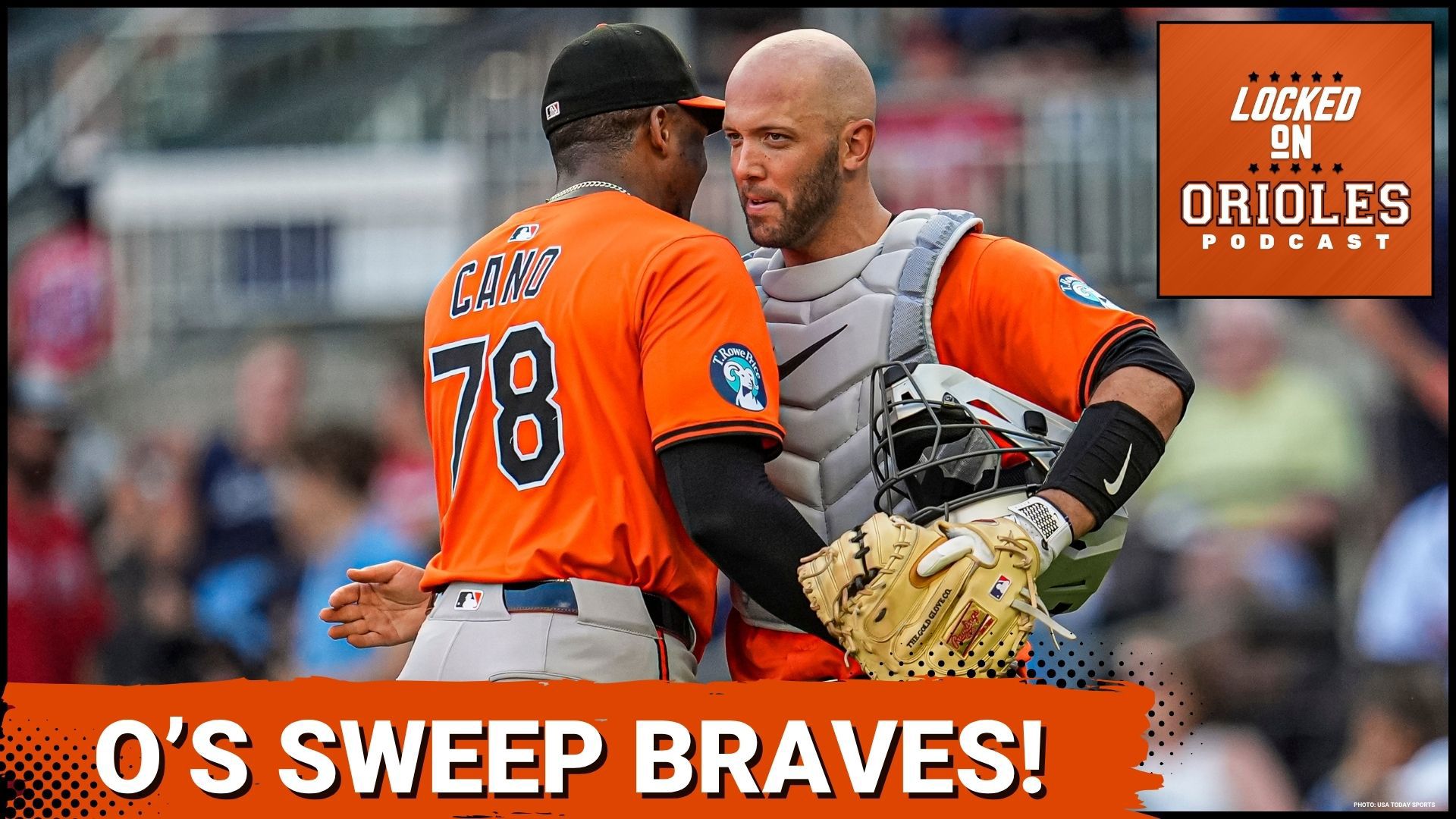 The Baltimore Orioles, for only the fourth time this season, completed a sweep over the weekend, as they took all three games from the Atlanta Braves.