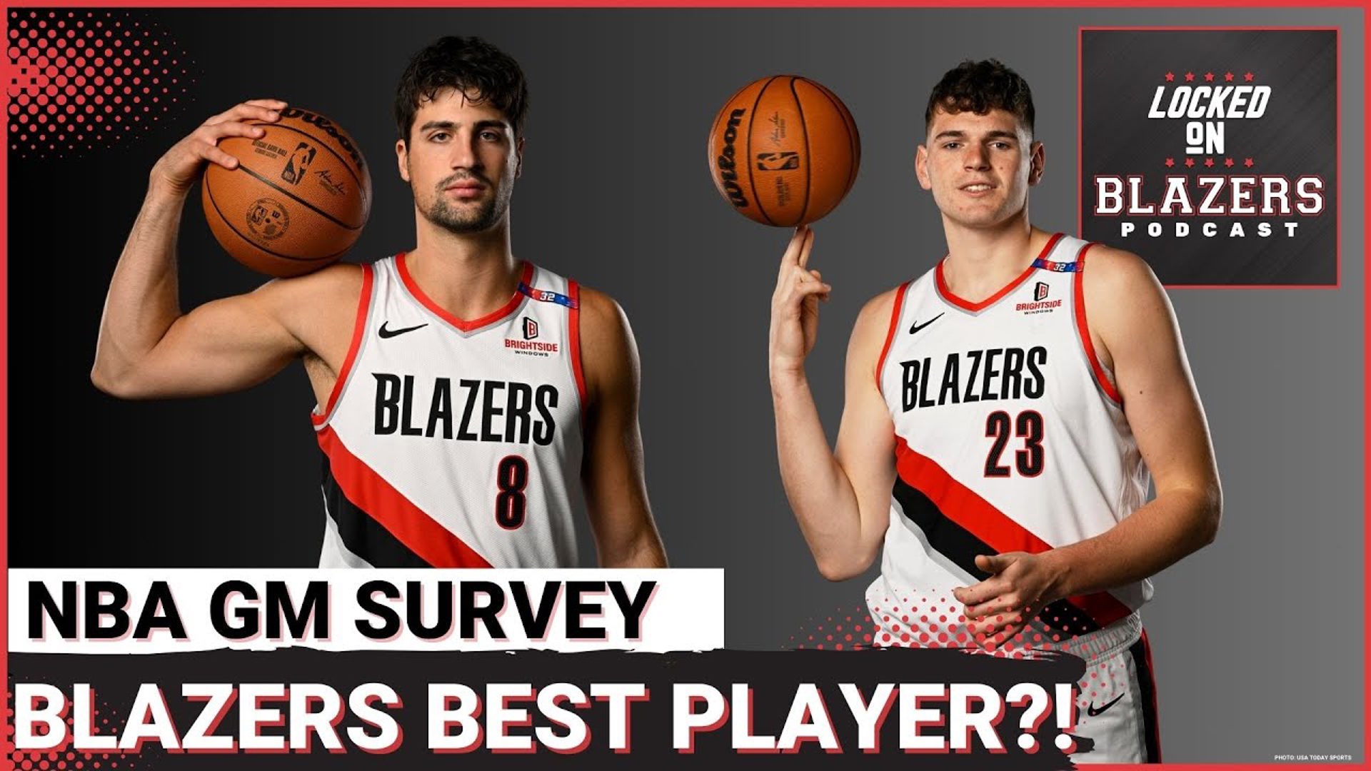 Donovan Clingan On the NBA GM Survey + Of Course Deni Avdija Could Be the Trail Blazers Best Player