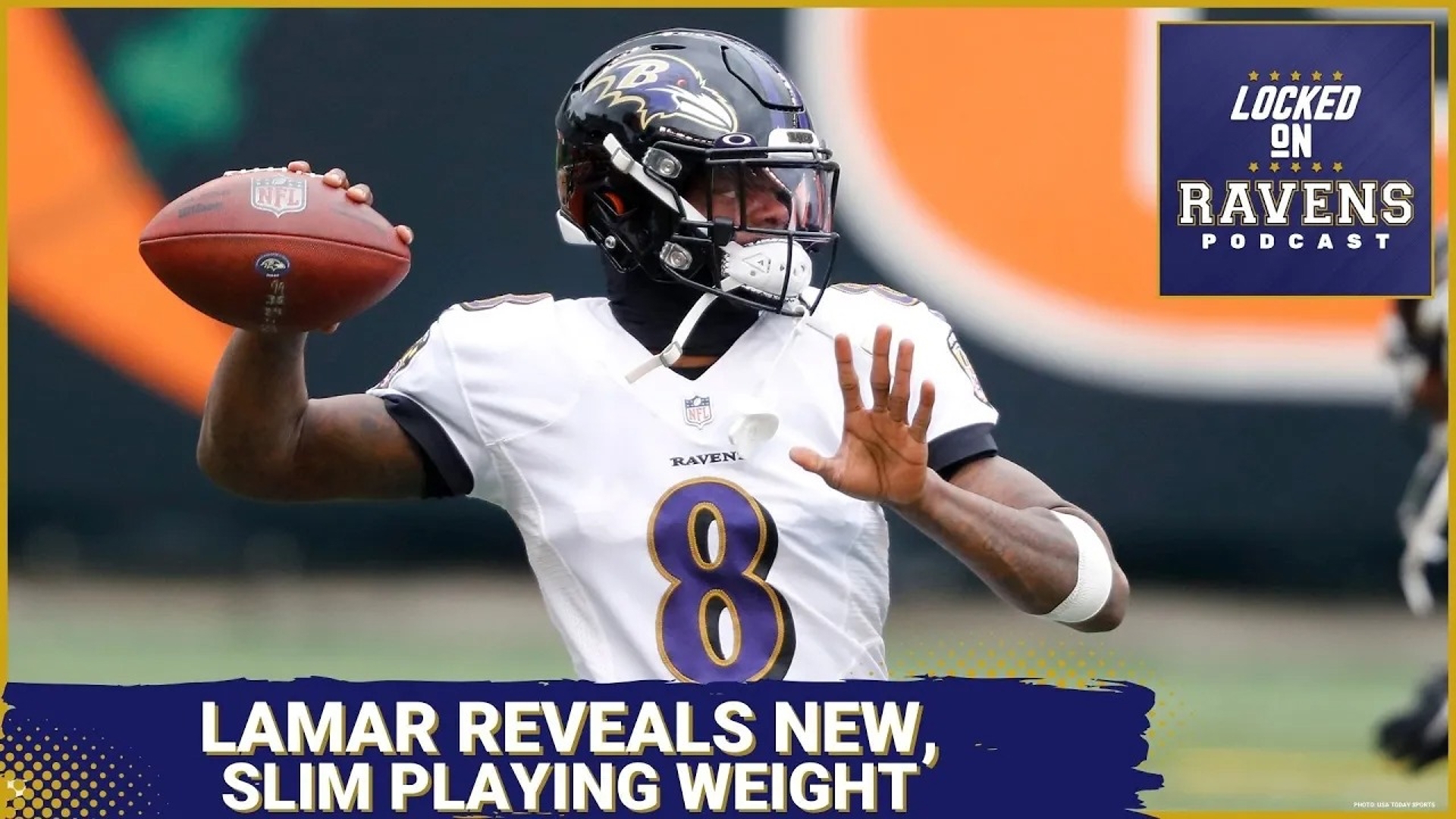 Baltimore Ravens QB Lamar Jackson reveals new slim current playing ...