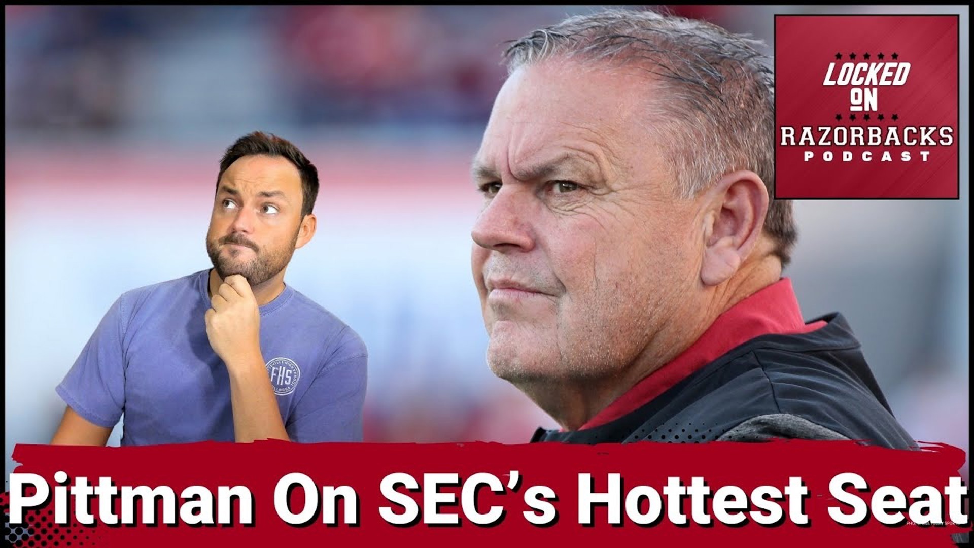 Razorback Head coach Sam Pittman is on the hottest seat of all the SEC coaches according to On3.com. Is this warranted for Pittman entering into his 5th season?