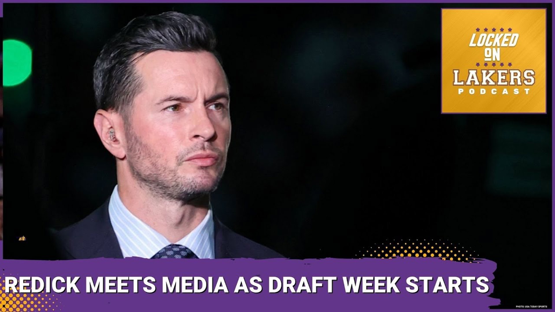 The Lakers are introducing JJ Redick Monday as their next head coach, throwing a big ol' press conference to celebrate.