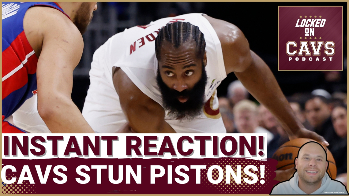 INSTANT REACTION: Cleveland Cavaliers STUN Detroit Pistons In Game 5 Win! | James Harden STARS!