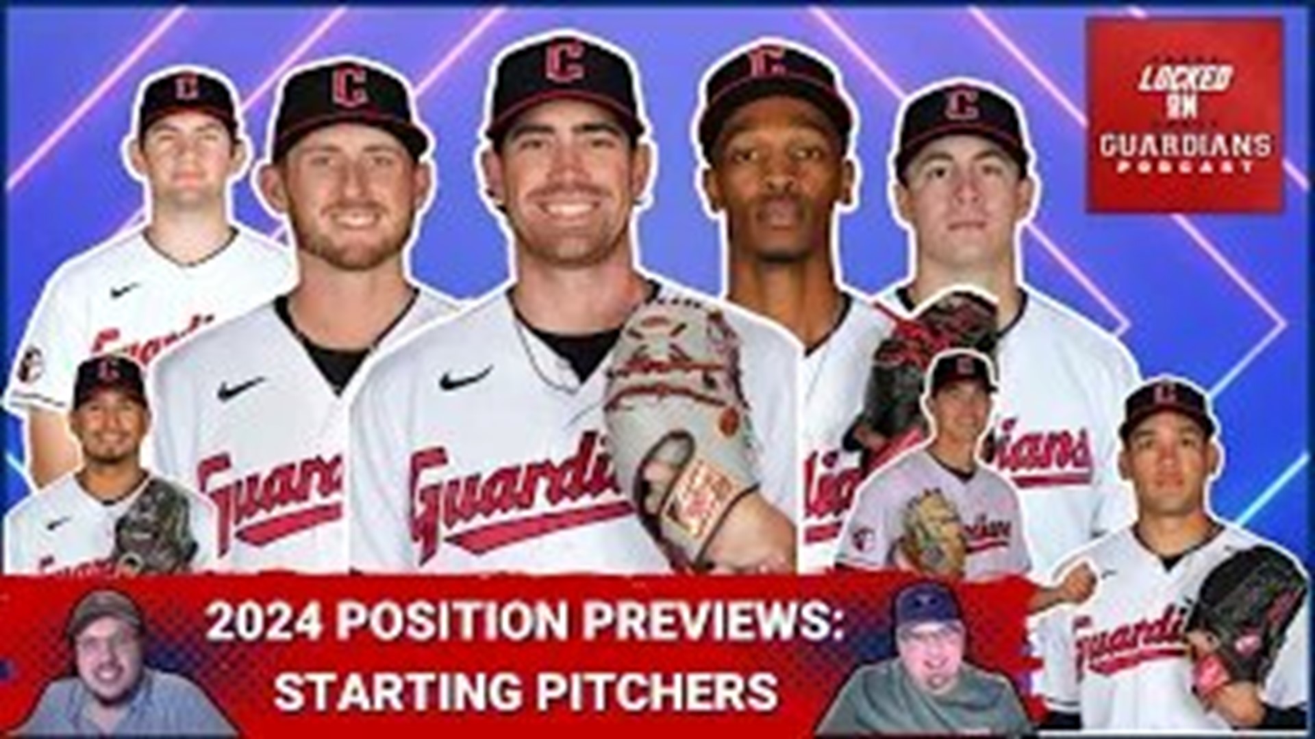 We're rolling through our 2024 Cleveland Guardians position preview series, discussing the Guardians starting rotation. Will the Fab 5 make the majority of starts?