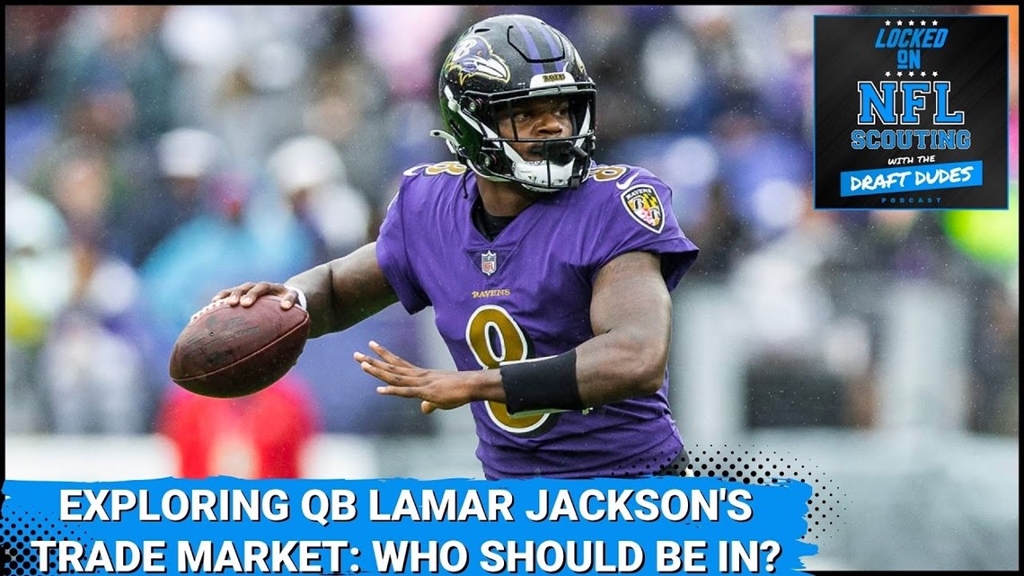 Former NFL MVP Lamar Jackson requests trade from Baltimore Ravens