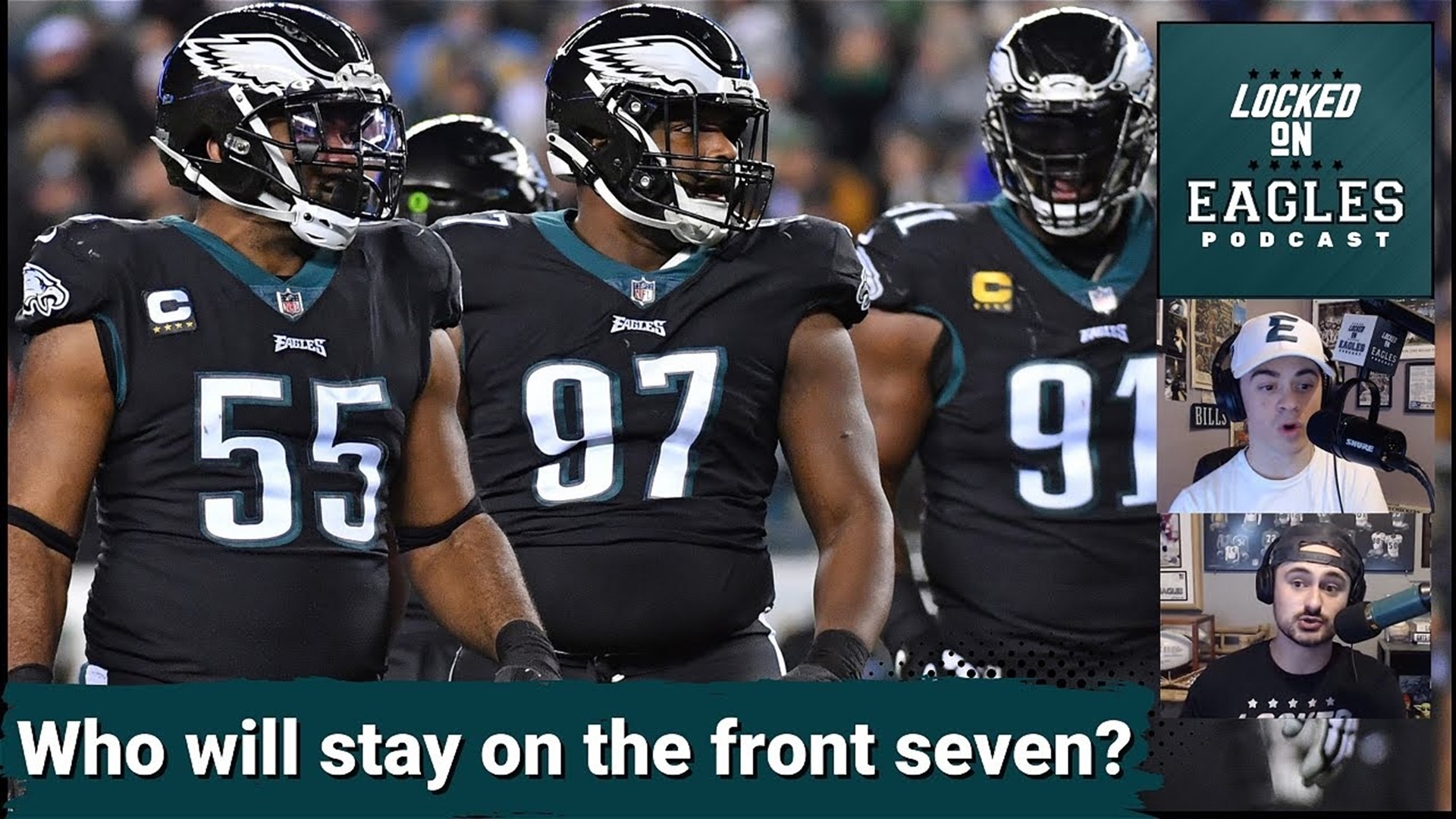 The Philadelphia Eagles have five free agents on the defensive line including Javon Hargrave, Fletcher Cox, and Brandon Graham. Can they afford to keep any of them?
