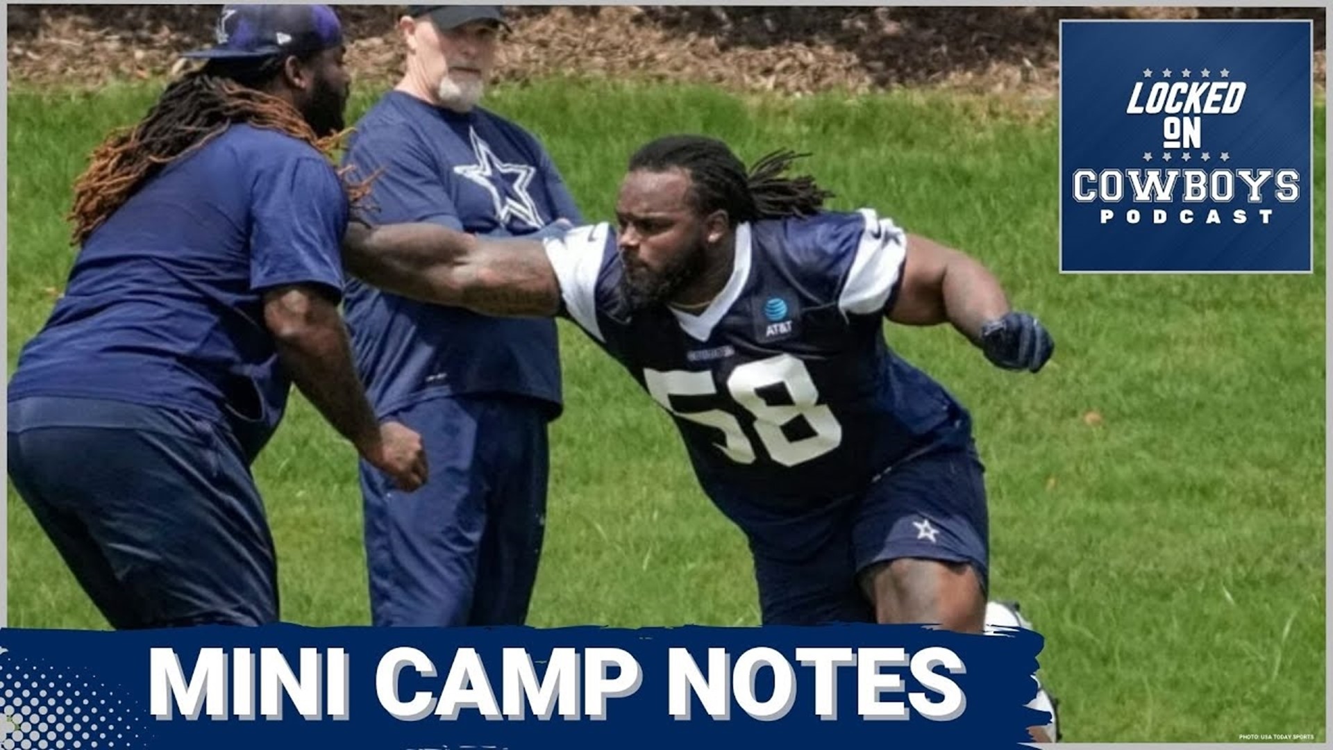 Marcus Mosher and Landon McCool give their notes from the Dallas Cowboys rookie minicamp that took place over the weekend. They discuss Mazi Smith's development.