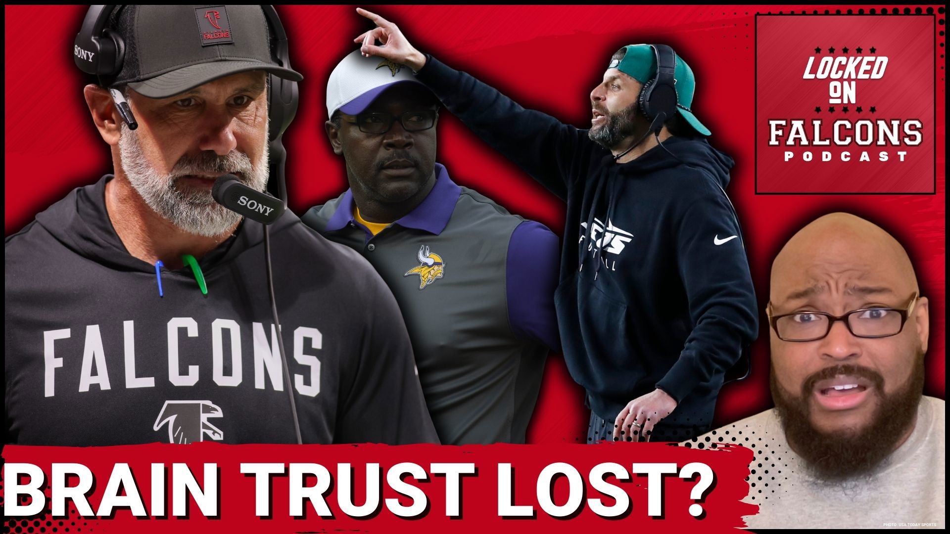 GUT CHECK: How Atlanta Falcons OVERCOME Losses of Coaches Jerry Gray ...