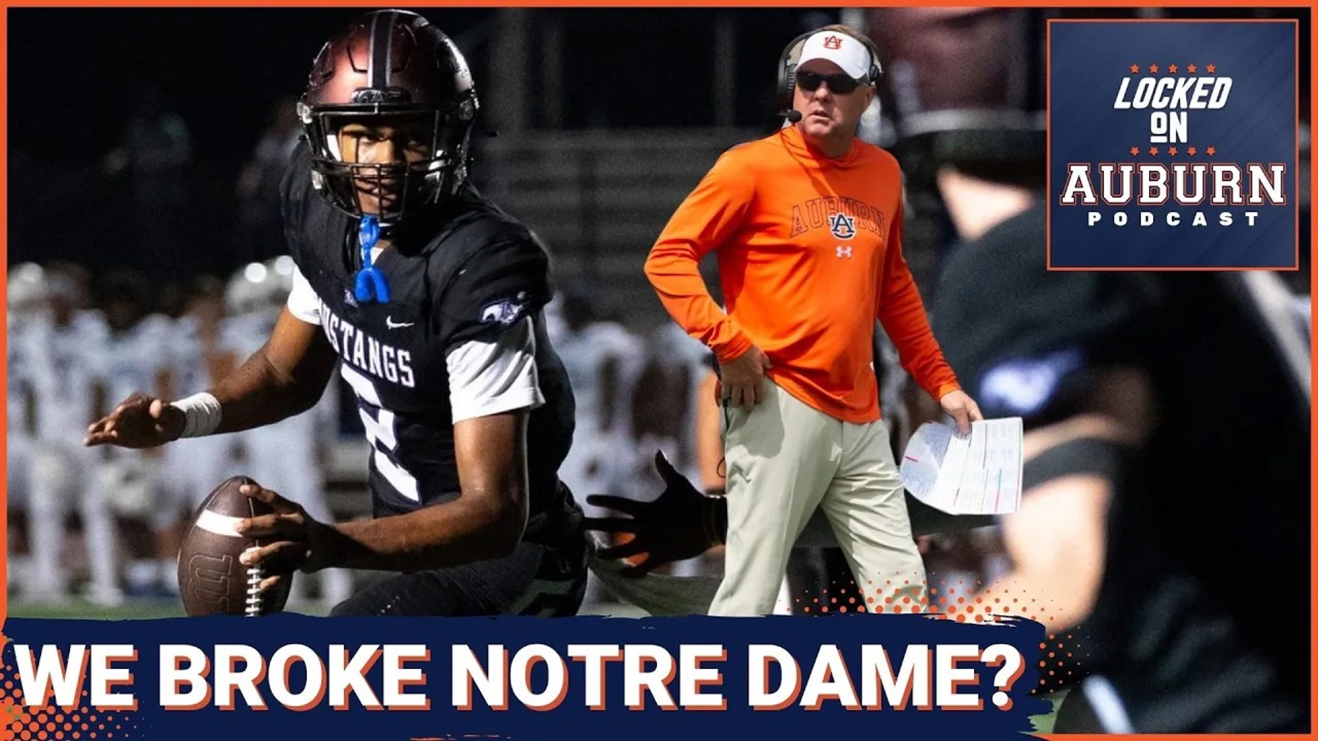 The Auburn fanbase has broken the Notre Dame Fighting Irish. On today's Locked On Auburn, Zac Blackerby discusses what Auburn has done to Notre Dame.