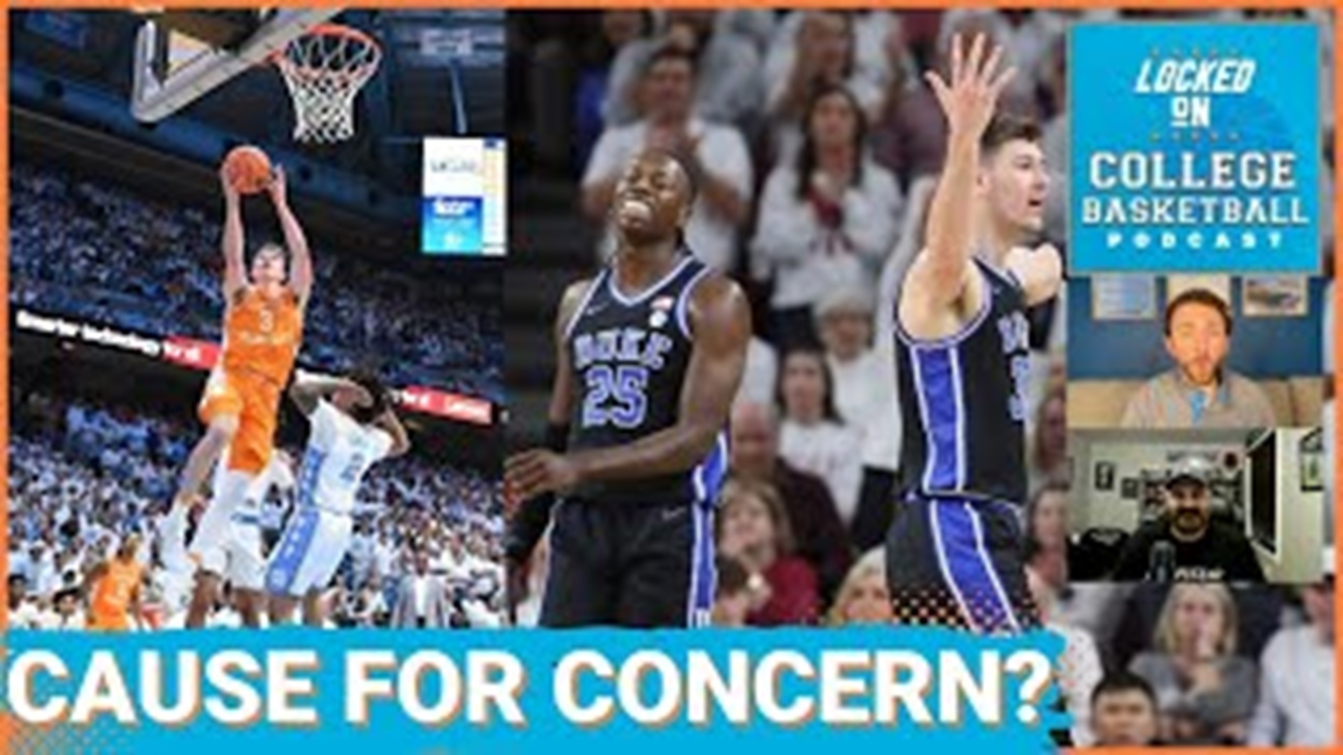 The college basketball ACC SEC challenge yielded plenty of surprising results, and we discuss if there is real cause for concern for the Duke Blue Devils?