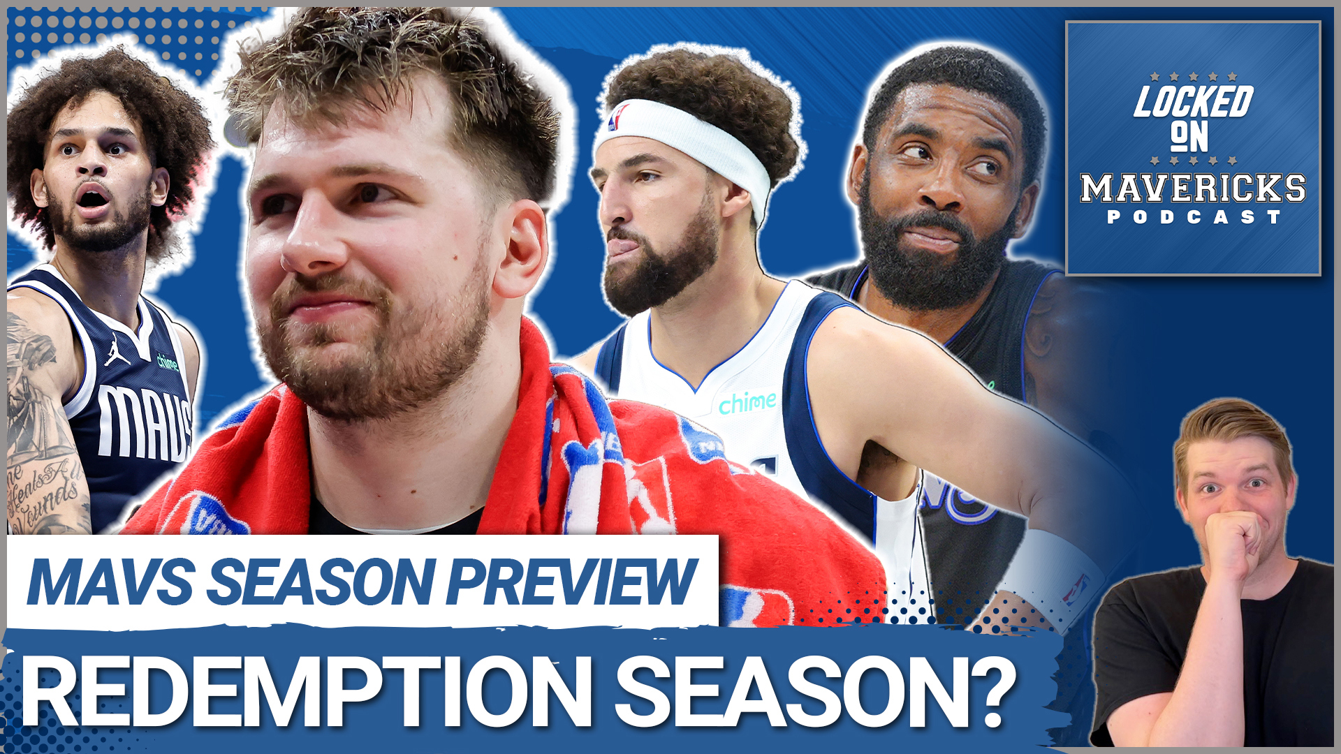 Nick Angstadt provides an in-depth preview of the Dallas Mavericks' season, discussing Luka Doncic, Klay Thompson, Kyrie Irving, and every Maverick.