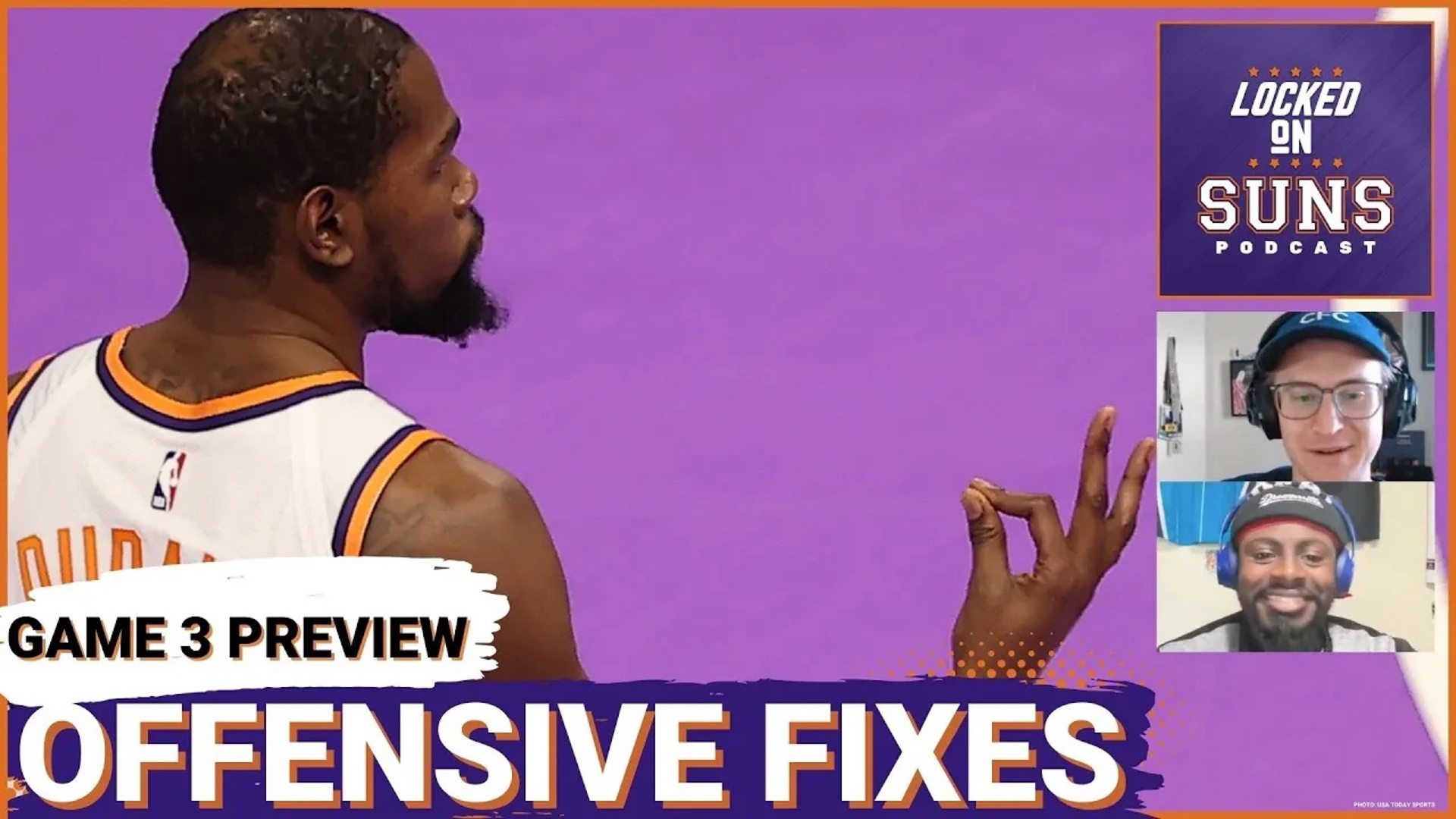 Devin Booker, Kevin Durant and the Phoenix Suns need to find what works on the offensive end to get back in their series against the Minnesota Timberwolves.