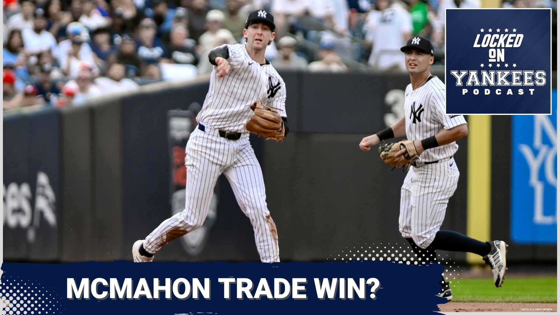Stacey Gotsulias and Brian McKeon discuss the New York Yankees' recent trades for Ryan McMahon and Ahmed Rosario, analyzing their potential impact on the team