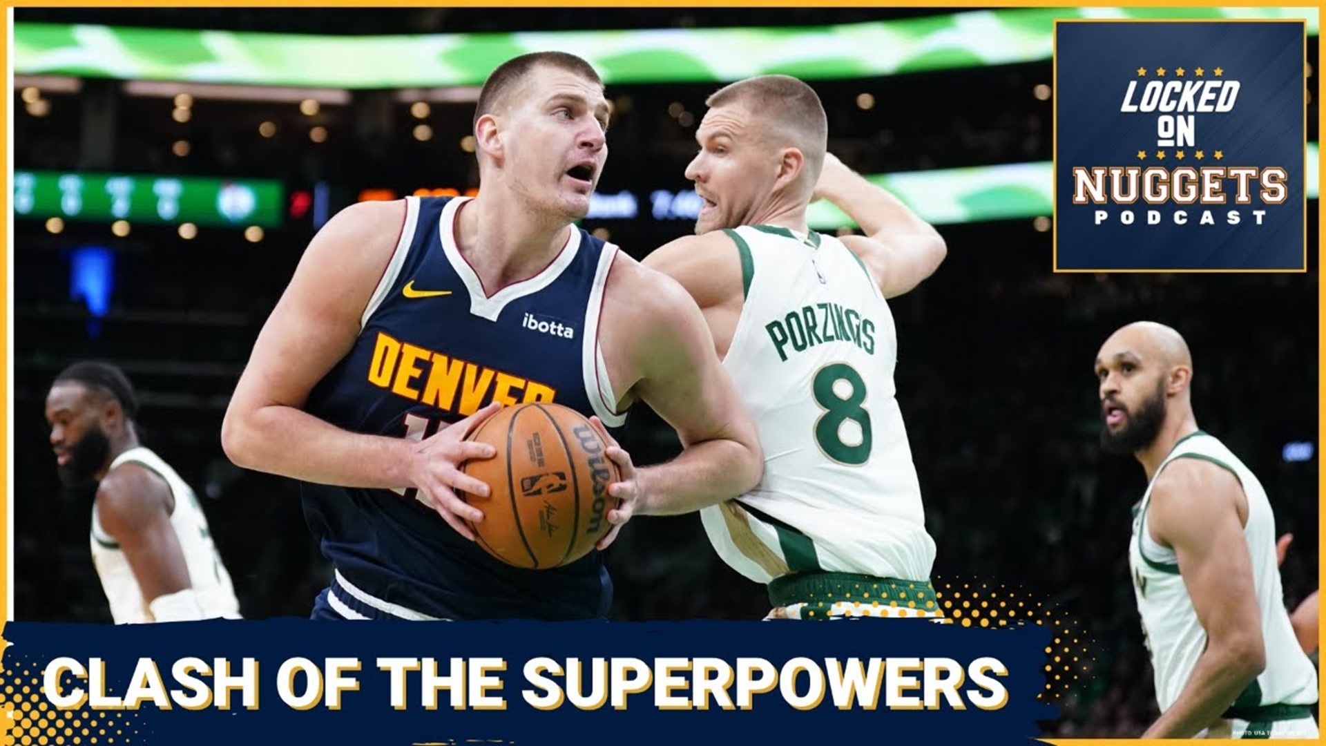 Nikola Jokic and the Denver Nuggets Take on the Boston Celtics | Battle ...