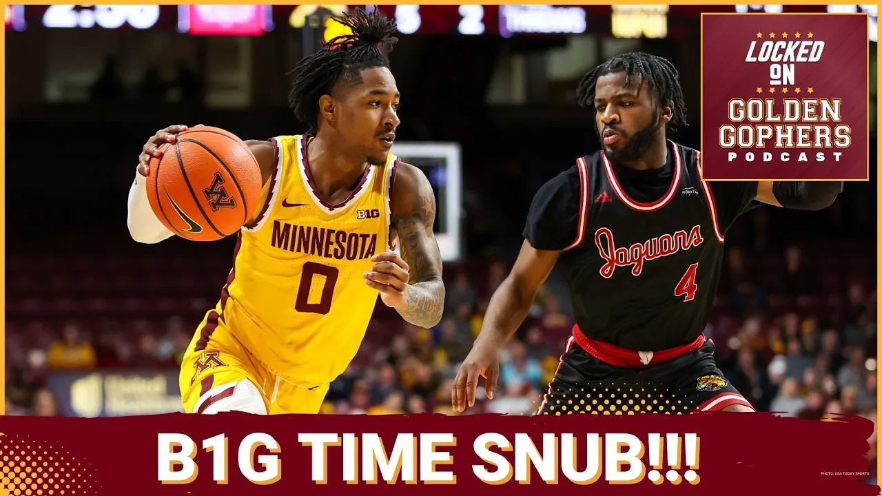 On today's Locked On Golden Gophers, host Kane Rob discusses how the Minnesota Gophers star point guard, Elijah Hawkins, was wrongfully snubbed by the Big Ten.