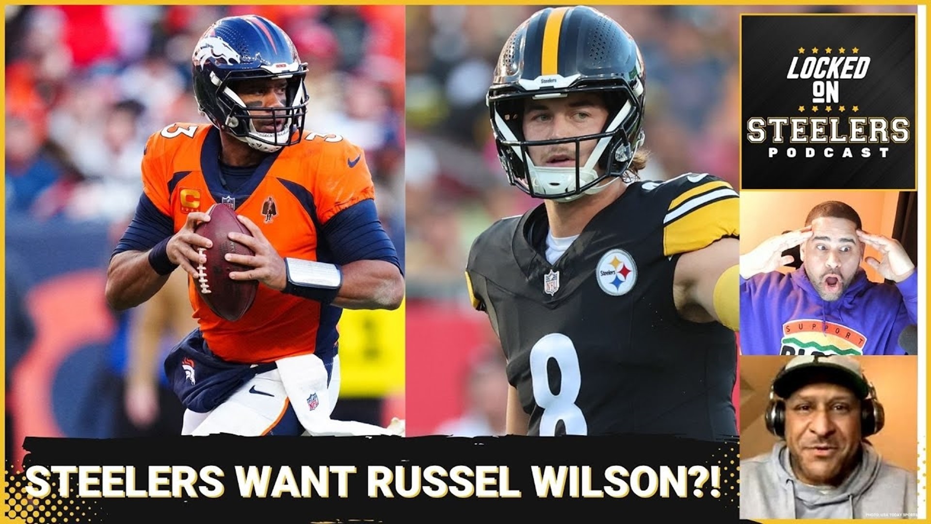 The Pittsburgh Steelers are interested in Russell Wilson at quarterback, and are set for him to visit. But will they sign him? And is he the right fit?