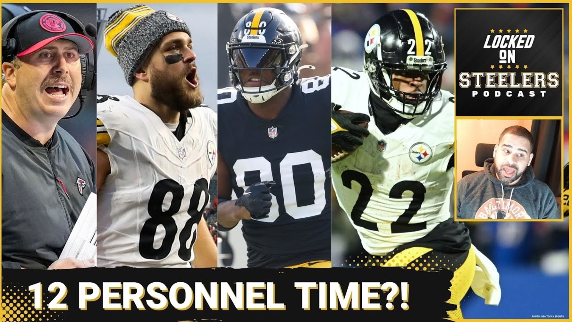 The Pittsburgh Steelers' new offensive coordinator Arthur Smith has shown a tendency to use more 12 personnel with double-tight end formations.