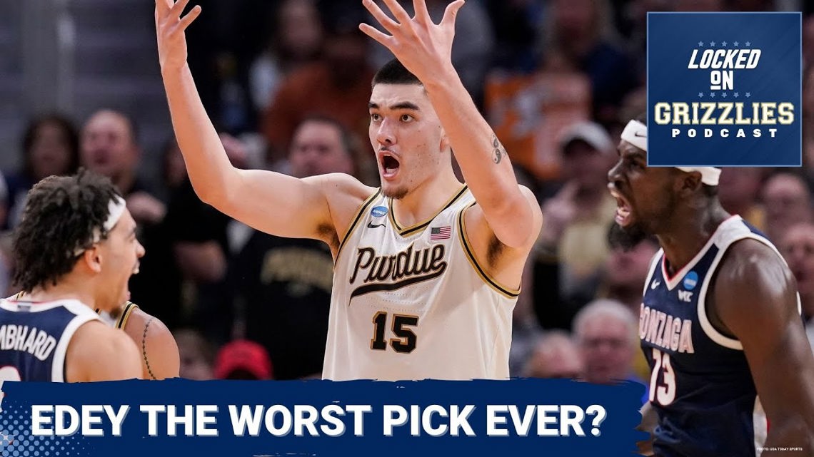 Is New Memphis Grizzlies Big Zach Edey Really One Of The Worst NBA ...