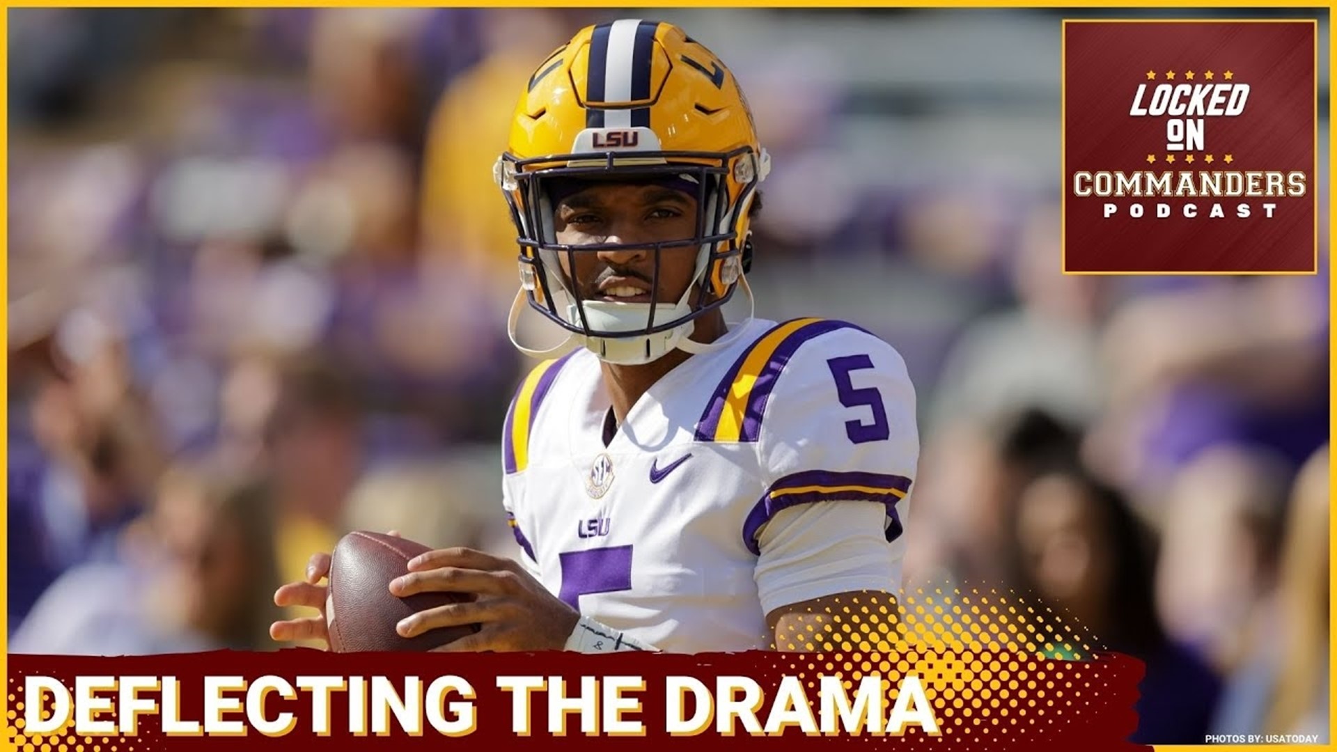 The Washington Commanders are still projected to land quarterback Jayden Daniels with the 2nd Overall pick in the NFL Draft, but not without some drama.