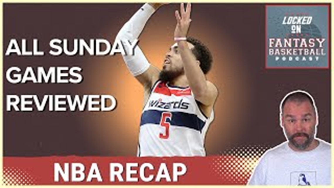 NBA Fantasy Basketball Sunday Recap Tyus Jones Leads the Charge NBA fantasybasketball
