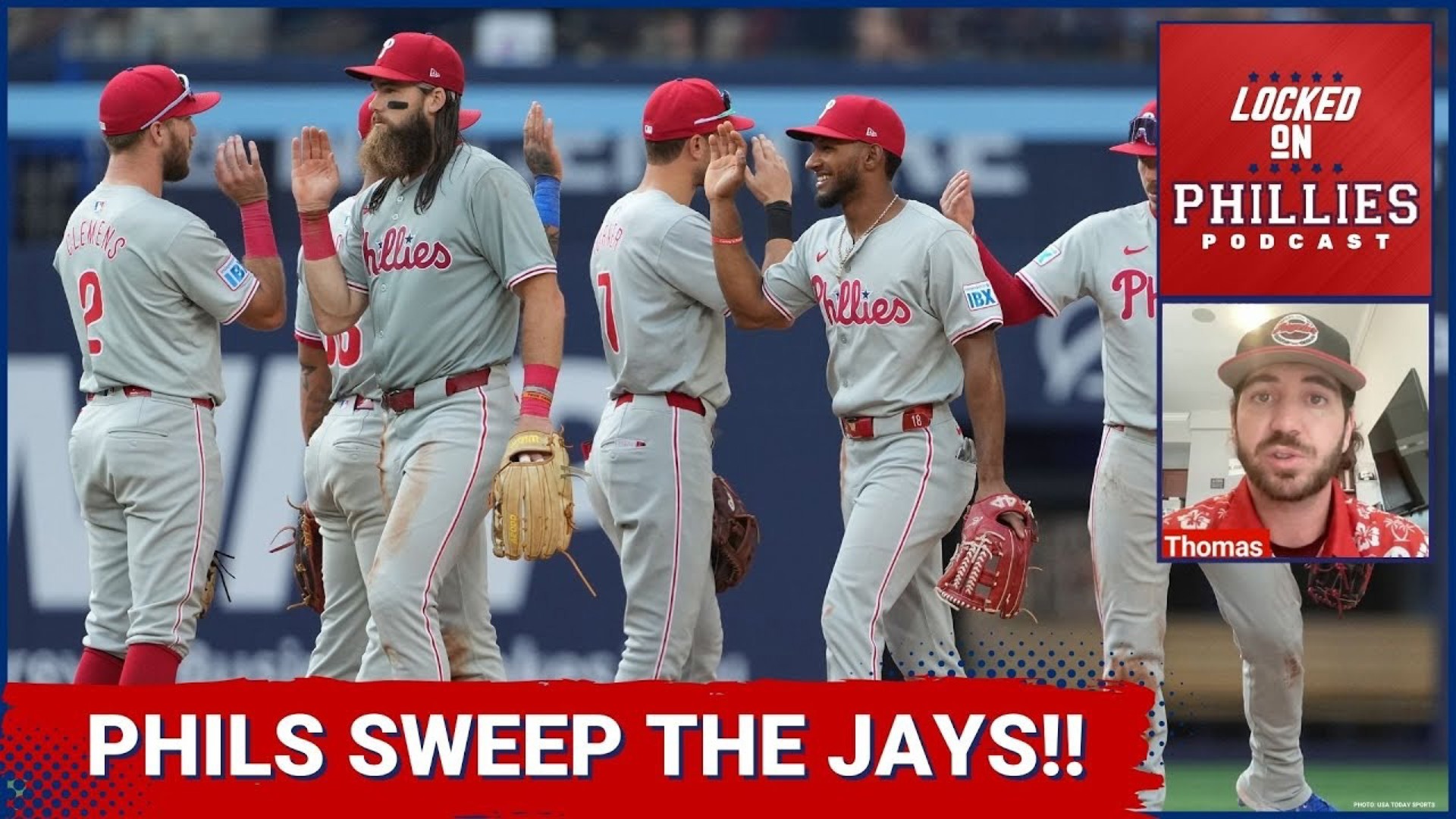 In today's episode, Connor reacts to the Philadelphia Phillies sweep of the Toronto Blue Jays.