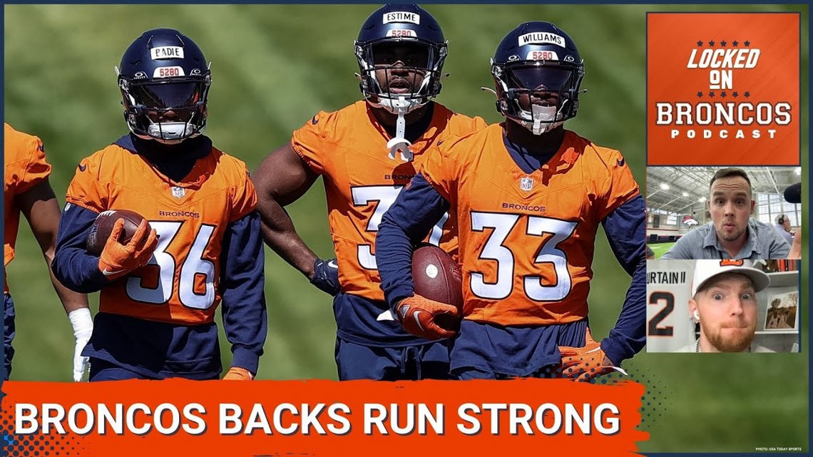 Denver Broncos' Javonte Williams, Audric Estime Run Strong On Day 6 Of ...