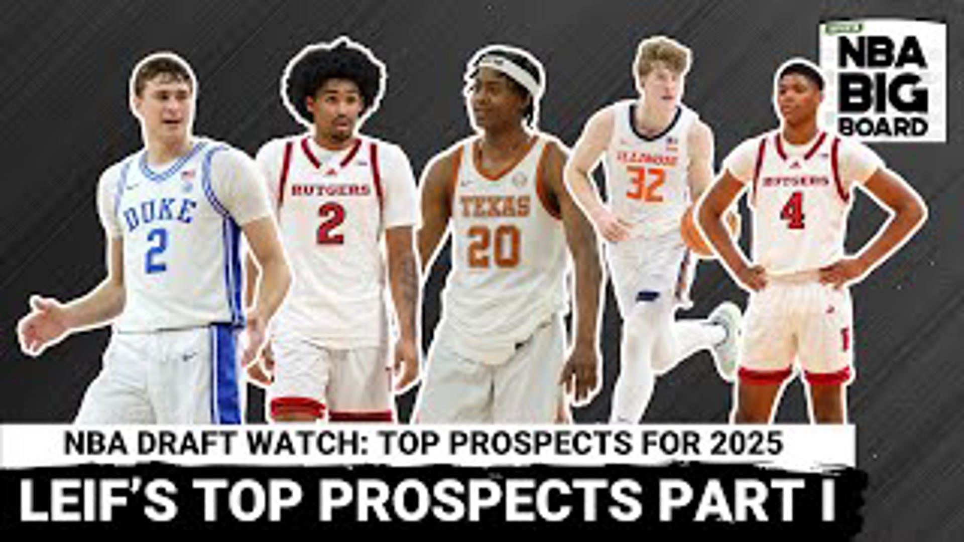 In part one of a two-part series on the Locked On NBA Big Board Podcast, Leif Thulin breaks down his top 10 NBA prospects with Rafael Barlowe for the 2025 NBA Draft.