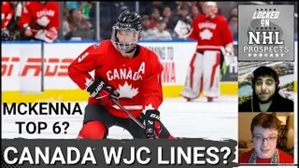 TEAM CANADA LINEUP PREDICTIONS 2025 World Juniors